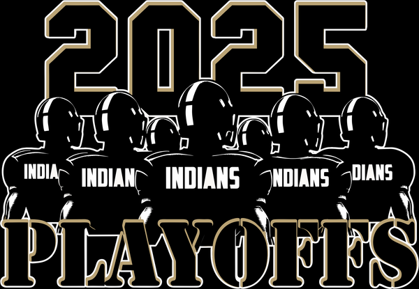 2025 Haskell Indians Football Playoff Tee