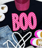 BOO Sequin Patch Sweatshirt